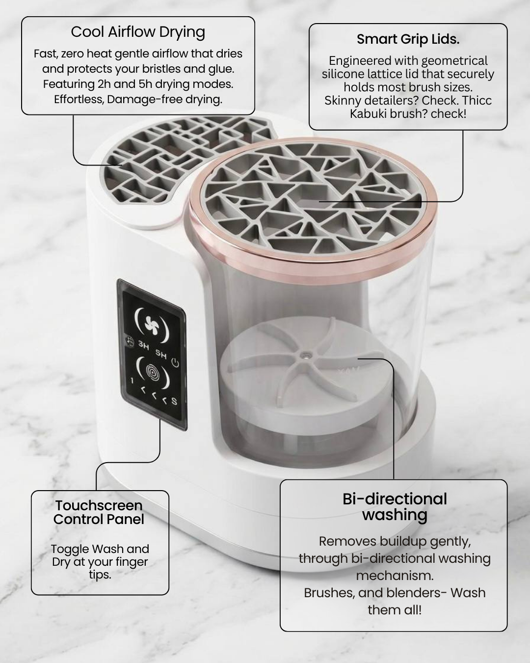 Berlain Revive : Automatic Brush Cleaner