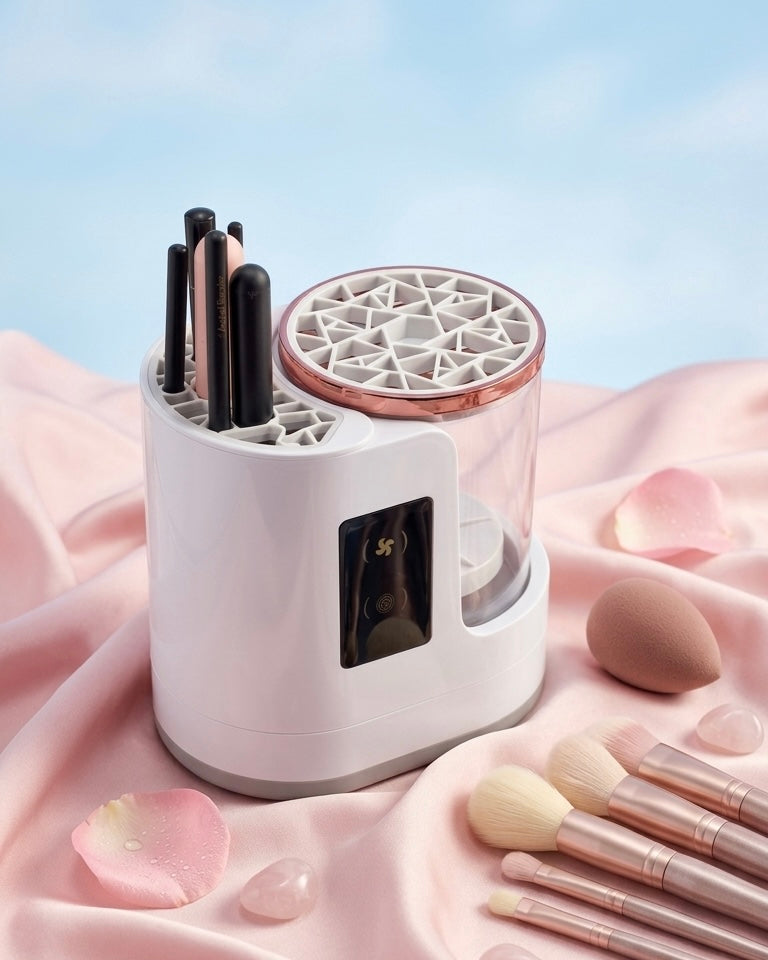 Makeup brush cleaner